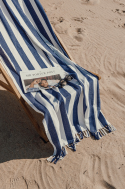 Logotrade corporate gift image of: VINGA Ornos GRS recycled cotton hammam towel