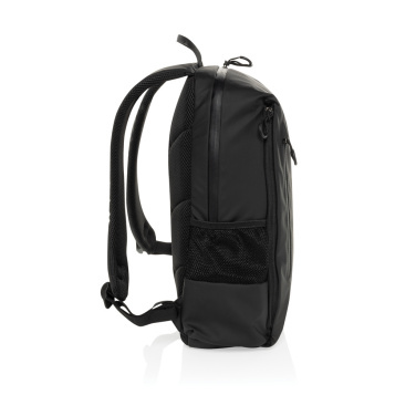Logo trade corporate gifts picture of: Lima Aware™ RPET water resistant 15.6 laptop backpack