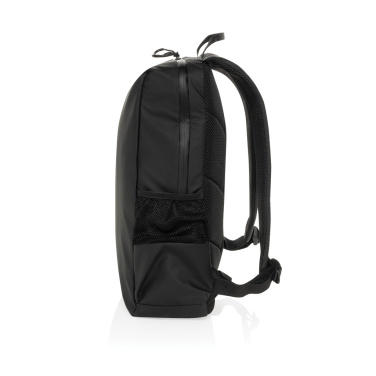 Logo trade promotional products picture of: Lima Aware™ RPET water resistant 15.6 laptop backpack