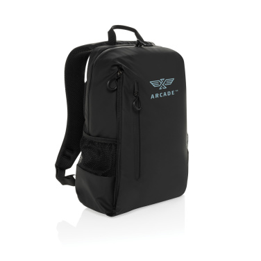 Logotrade promotional item image of: Lima Aware™ RPET water resistant 15.6 laptop backpack