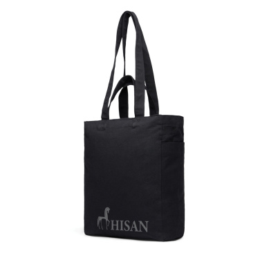 Logo trade promotional merchandise image of: VINGA Hilo AWARE™ recycled canvas zip tote