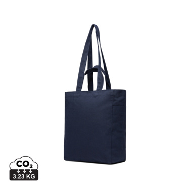 Logo trade promotional giveaway photo of: VINGA Hilo AWARE™ recycled canvas zip tote