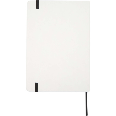 Logo trade promotional merchandise image of: Holm A5 stone paper hard cover notebook with lined pages