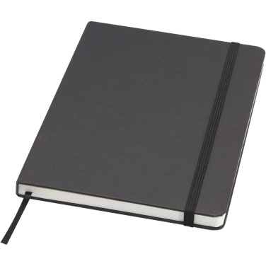 Logo trade advertising products picture of: Holm A5 stone paper hard cover notebook with lined pages