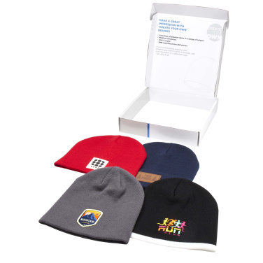 Logo trade promotional gift photo of: Beanie sample box