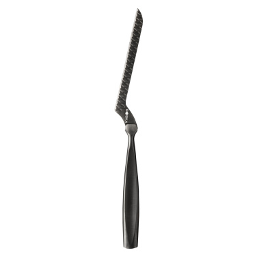 Logo trade promotional gifts picture of: BOSKA Cheese Knife Set Monaco+ Black