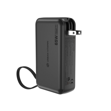 Logotrade advertising products photo of: Urban Vitamin Eureka hybrid GANcharger 10000mah powerbank65W