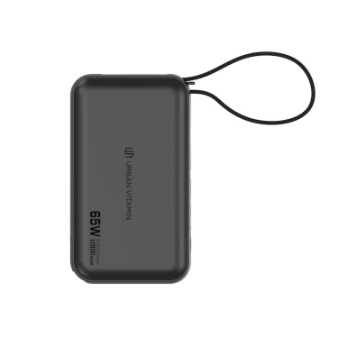 Logotrade promotional giveaway image of: Urban Vitamin Eureka hybrid GANcharger 10000mah powerbank65W
