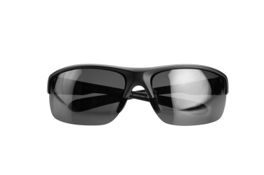 Logo trade promotional item photo of: Polarized sunglasses MANASLU Schwarzwolf
