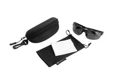 Logotrade promotional item image of: Polarized sunglasses MANASLU Schwarzwolf