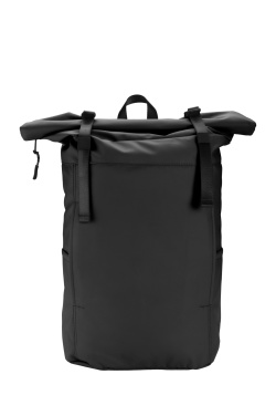 Logo trade corporate gifts picture of: Rolltop backpack PEKTUSAN Schwarzwolf