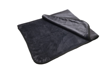 Logo trade promotional product photo of: Blanket and pillow 2 in 1 AMIATA Schwarzwolf