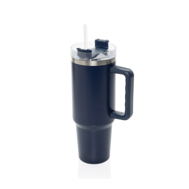 Logo trade promotional products picture of: Stadley RCS recycled steel tumbler 1200ML