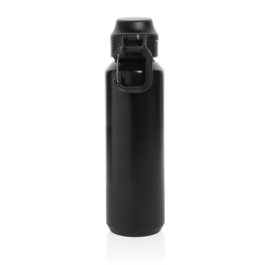 Logotrade corporate gift picture of: Via RCS Re-steel lockable sport bottle 600ML