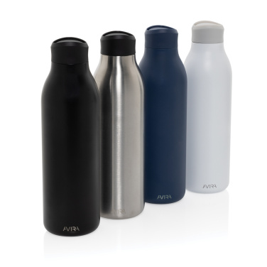 Logo trade promotional gifts picture of: Avira Alok RCS re-steel 360 waterbottle 600ML