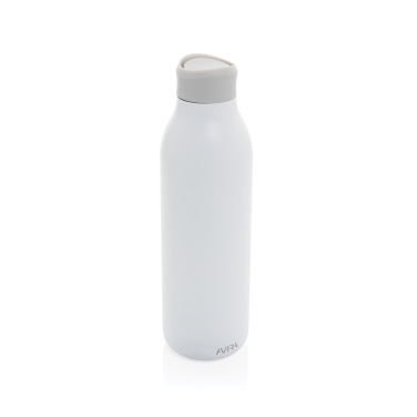 Logotrade promotional product picture of: Avira Alok RCS re-steel 360 waterbottle 600ML