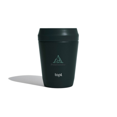 Logotrade corporate gift image of: Topl Recycled Steel To Go Tumbler Patented 360 Lid 235ml