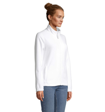 Logo trade promotional gifts image of: NORTH WOMEN ZIPPED FLEECE