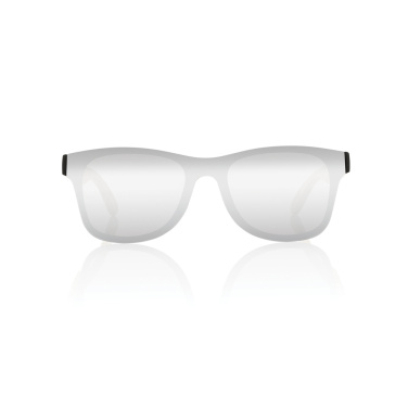 Logotrade promotional gift picture of: Prism RCS recycled plastic sunglasses with bamboo frame
