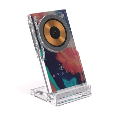 Logo trade promotional product photo of: Magcharge 15W magnetic wireless charging stand