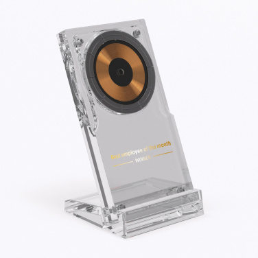 Logo trade corporate gifts image of: Magcharge 15W magnetic wireless charging stand