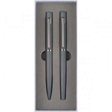 Logo trade promotional merchandise image of: MoLu writing set Porto Velho