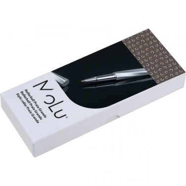 Logotrade business gift image of: MoLu brass rollerball Praia Grande