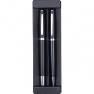 Logo trade promotional giveaways image of: Writing set Orangeville