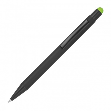Logotrade promotional giveaway image of: Metal ballpoint pen with touch function Ohara