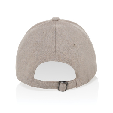 Logo trade promotional item photo of: Milo AWARE™ recycled heather 6 panel cap 200gr