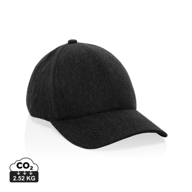 Logotrade corporate gift picture of: Milo AWARE™ recycled heather 6 panel cap 200gr