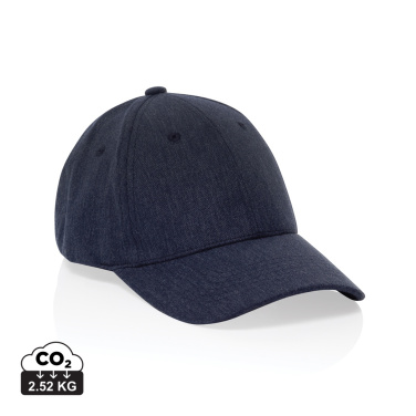 Logo trade promotional items picture of: Milo AWARE™ recycled heather 6 panel cap 200gr