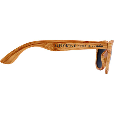 Logo trade promotional merchandise image of: Mira wood-look sunglasses