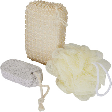 Logo trade advertising product photo of: Harmony 3-piece bath accessories set