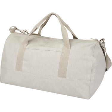 Logotrade promotional giveaway image of: Porter 500 g/m² Aware™ recycled duffel bag 50L
