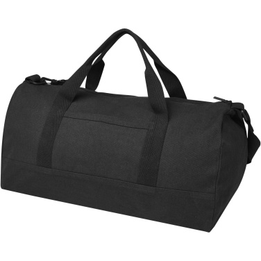 Logo trade advertising product photo of: Porter 500 g/m² Aware™ recycled duffel bag 50L