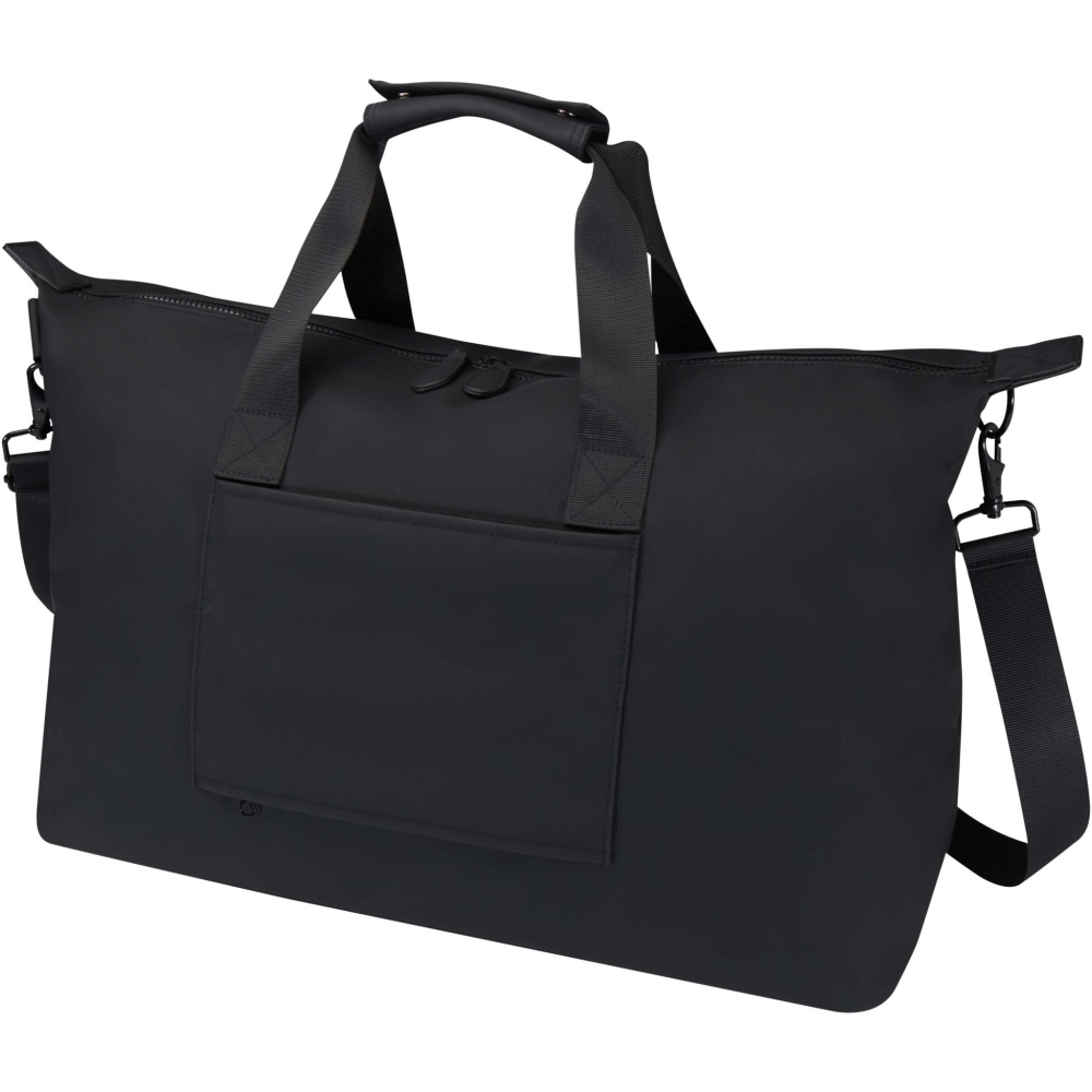 Logotrade advertising product picture of: Turner 15.6" GRS recycled laptop duffel bag 36L