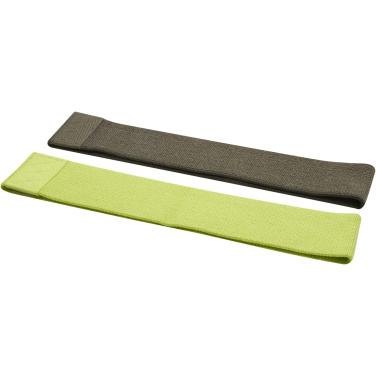 Logo trade promotional merchandise picture of: Grip 2-piece resistance band set