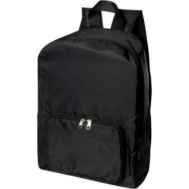 Logo trade promotional item photo of: EcoFold RPET foldable backpack 15L