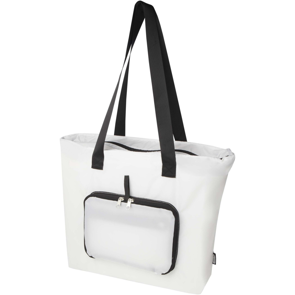 Logotrade promotional giveaway picture of: EcoFold RPET foldable tote bag 16L