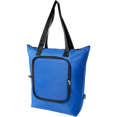 Logotrade promotional gifts photo of: EcoFold RPET foldable tote cooler bag 15L