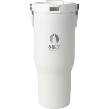 Logo trade promotional merchandise picture of: Bronx 900 ml RCS recycled stainless steel copper vacuum insulated tumbler with dual function lid