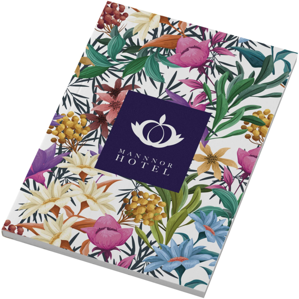 Logotrade promotional merchandise picture of: Novella Austen A6 soft cover notebook - 50 sheets