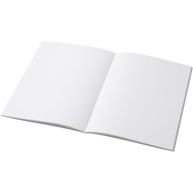 Logo trade corporate gift photo of: Novella Austen A5 recycled soft cover notebook - 50 sheets