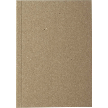Logo trade advertising product photo of: Novella Austen A6 recycled soft cover kraft notebook - 50 sheets