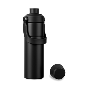 Logo trade promotional items picture of: Baltimore trek RCS recycled SS bottle 600 ML