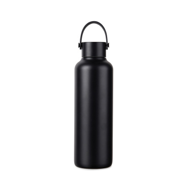 Logo trade promotional items image of: Baltimore RCS recycled SS bottle 600 ML
