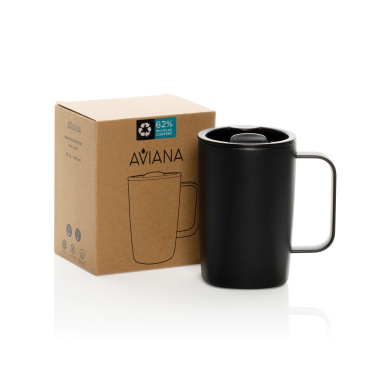 Logo trade advertising products image of: Aviana™ Rowan RCS Recycled Mug 450 ML