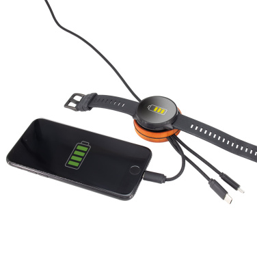 Logotrade business gift image of: Big cable 4in1 with illuminated logo - i5w