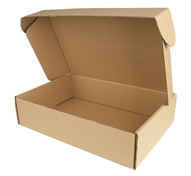 Logo trade promotional items image of: Cardboard box - 29,5 x 16,5 x 8 cm